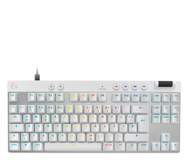 LOGITECH G PRO X TKL Rapid biały 920-013242 - 1298666 - zdjęcie